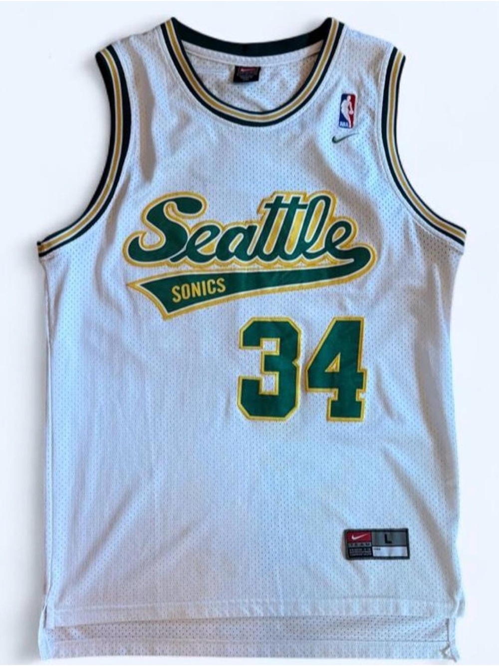 Vintage Seattle SuperSonics Ray Allen Jersey